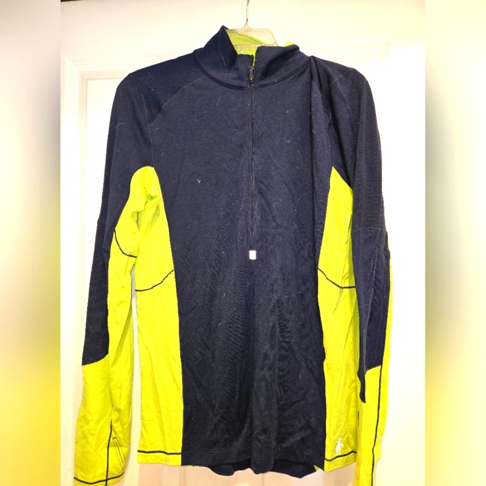 Smartwool Men's Wool Phd Lite 1/4 Zip Top, Size M